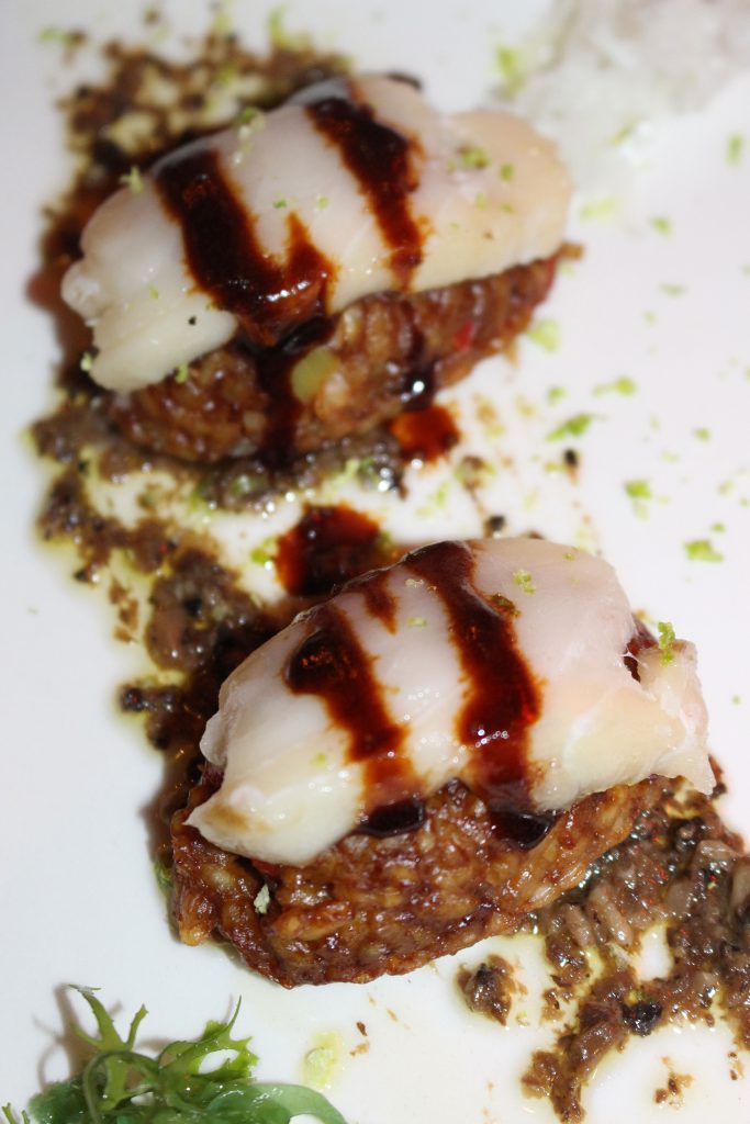 Restaurante Ottica - Nigiri pez mantequilla y arroz chaufa