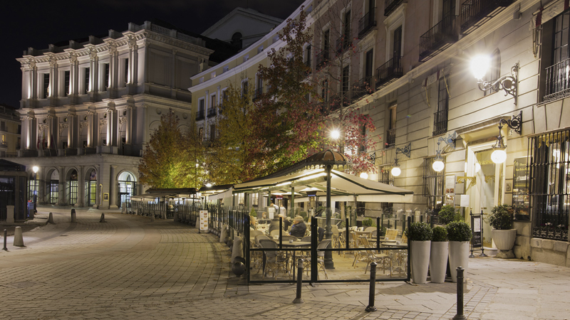 Café de Oriente - terrazas centro de Madrid