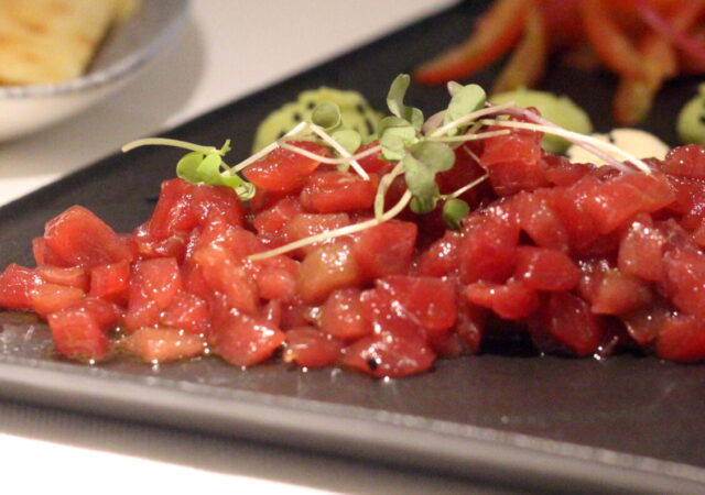 Tartar de atun La Vasco Andaluza Arturo Soria