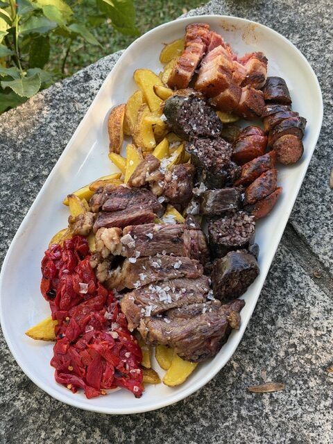 Parrillada de carne La Mesa de Guadarrama restaurante Sierra Madrid